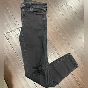American Eagle Next Level Stretch Black Jeans
